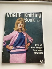 VOGUE KNITTING BOOK No. 64 ( 1964 ) - Vintage Knitting Patterns