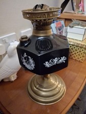 Duplex Edwardian Oil Lamp 11"