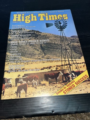 High times aug 1978 king - times,