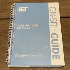 On-Site Guide BS 7671:2018