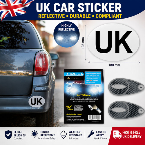 New headlight deflectors - new,