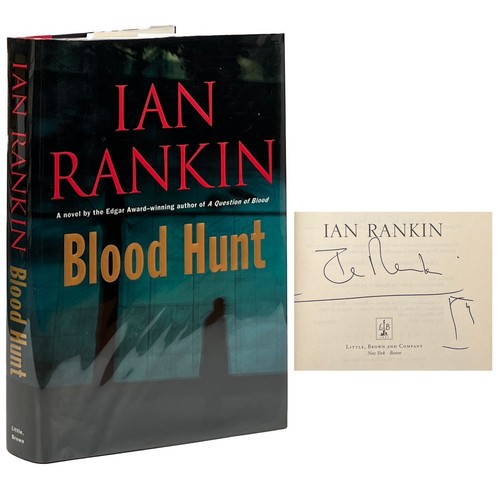 Ian rankin blood hunt signed - blood,