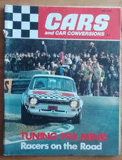 cars and car conversions magazine july 1970 tuning 998 mini's