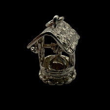 Vintage Silver Charm – Wishing Well – Estate Collection
