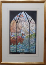Large Stained Glass Window
