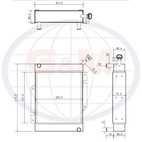 Radiator for toro lawn - radiator,