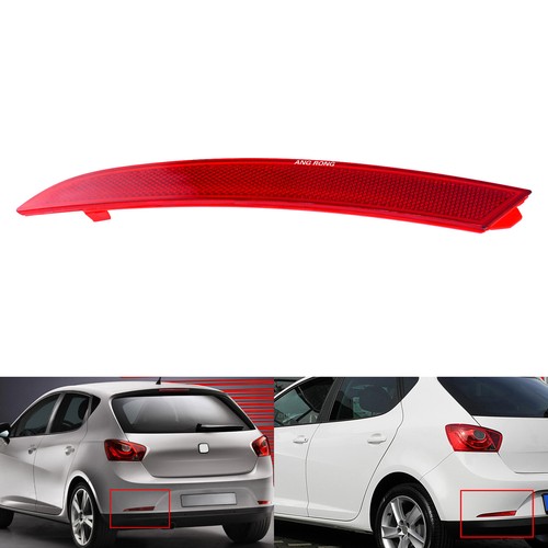 Red rear bumper - red, tail