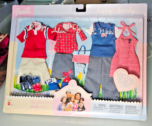Nrfb barbie happy family - nrfb,