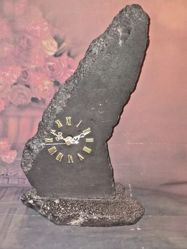 Vintage 31cm lava rock - rock, mantel