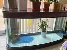 123cmx49cmx67cm mahogany colored  Fish tank 