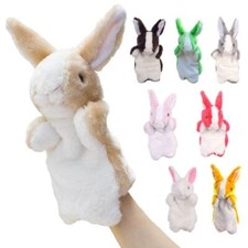 Bunny Hand Puppets Soft Plush
