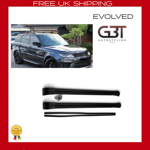 Black roof rail lockable cross - lockable,