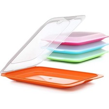 Fresh Slicer Box BPA Free Food Storage Reusable Stackable Fridge Container