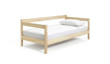 Odin Single Wooden Day bed Frame - Pine