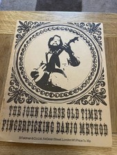 The John Pearse Old Timey Fingerpicking Banjo Method 1970