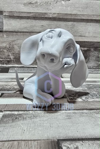 Relaxed dachshund sausage dog - relaxed,