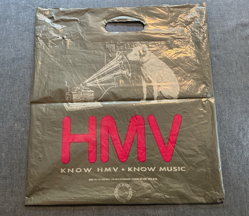 Hmv know music plastic carrier - music,