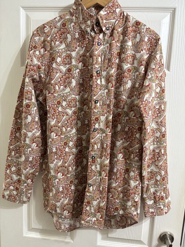 Paisley shirt mod clothing - paisley,