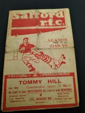 VINTAGE RUGBY LEAGUE PROGRAMME