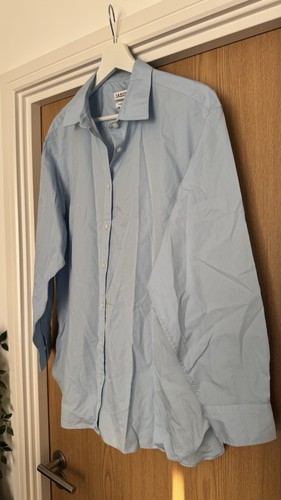 Jaeger cotton baby blue button - cotton,