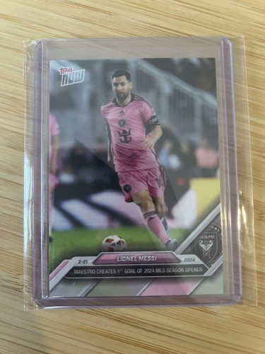 Mls topps now lionel messi - mls,
