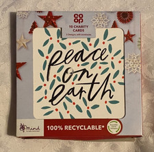 10 CHRISTMAS CARDS WITH TWO