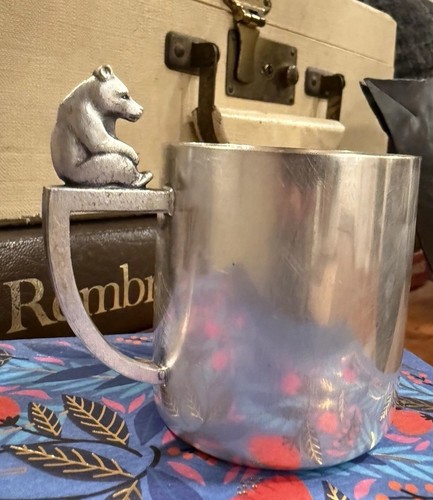 Vintage wmf pewter teddy - vintage,