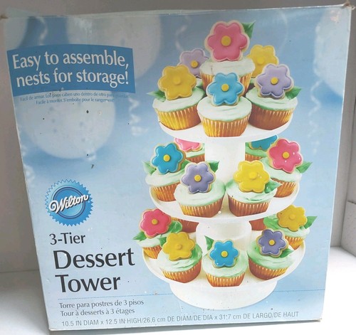 Wilton tier dessert tower - dessert,
