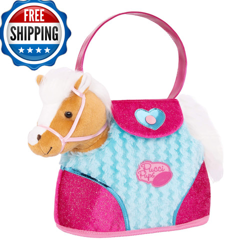 Pucci pups plush horse - plush, dog