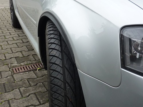 Wheel arch carbon - opt, side
