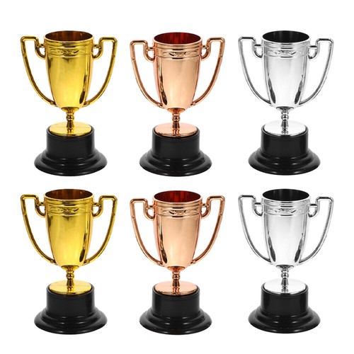 6pcs trophy decor celebration - trophy,
