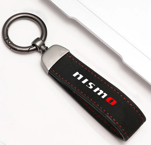 Black red stitched nismo - stitched,