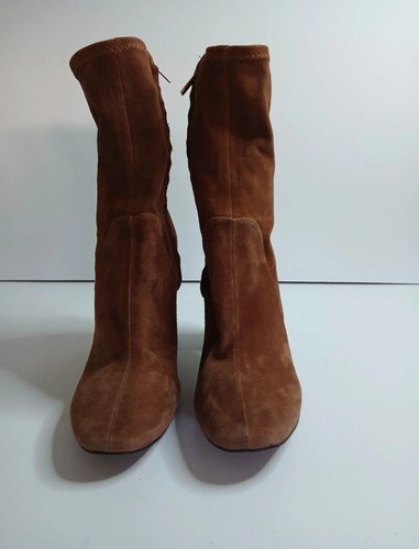 Zara woman brown suede - woman, ankle