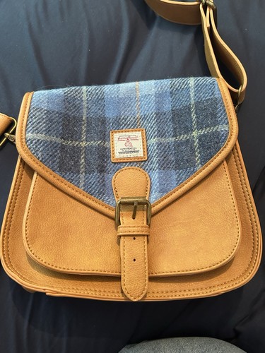 Harris tweed islander blue - tweed,