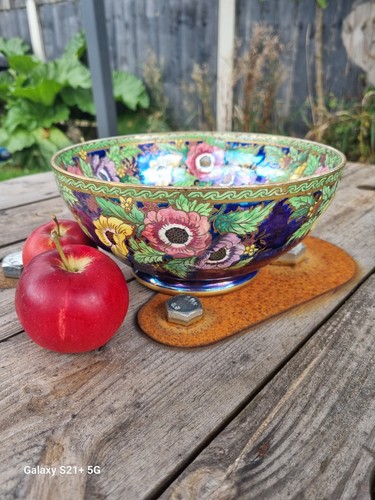 Vintage maling blue lustre - blue,