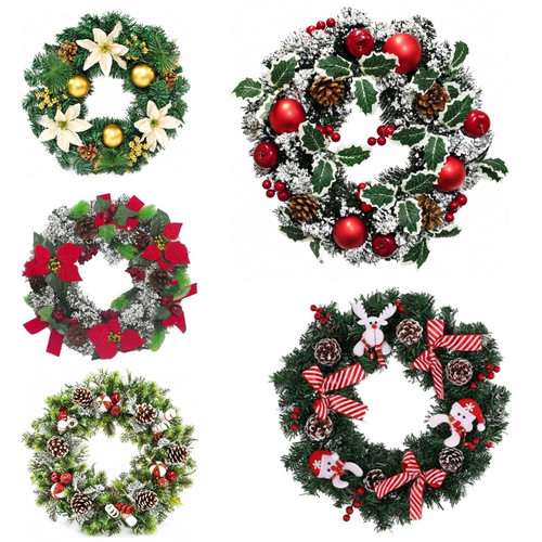 Christmas wreath 40cm 46cm - wreath,