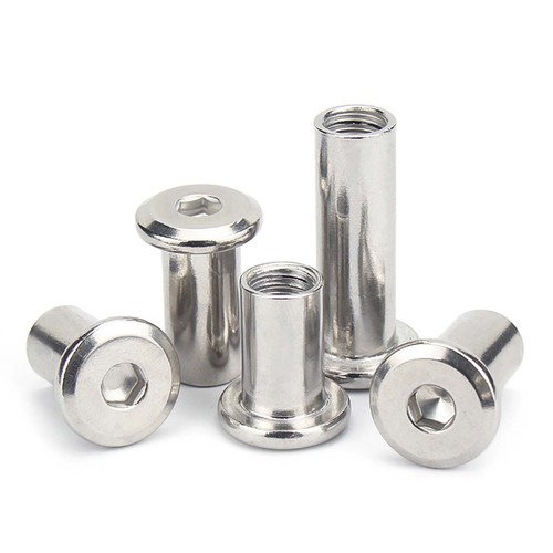 Sleeve nuts flat head - sleeve, socket