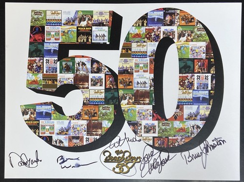 Beach boys autographed - beach,