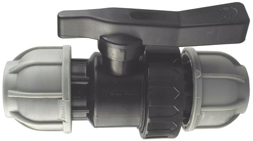 Compression stop tap for - stop, mdpe