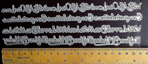 Metal cutting dies tattered - metal,