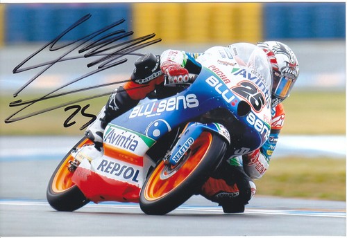Maverick vinales signed moto3 - vinales,