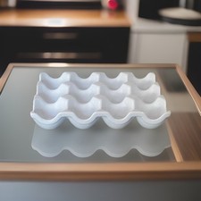 Vintage Porcelain Egg Tray