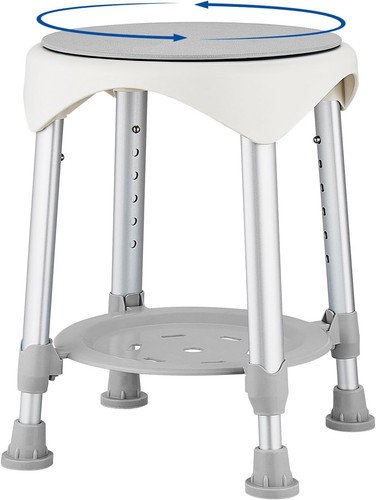 Swivel shower stool - swivel,