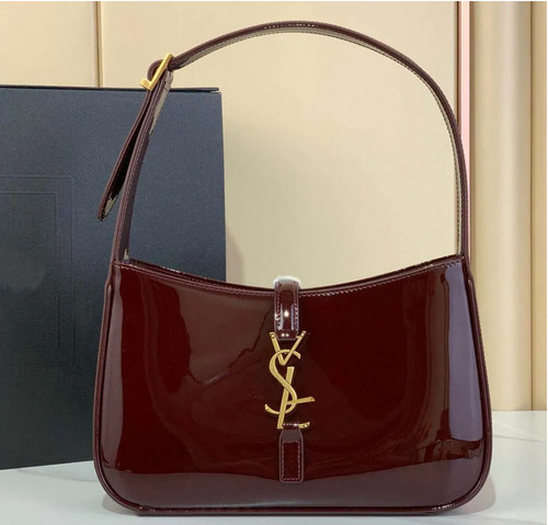 Patent leather hobo - patent,