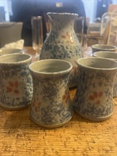 Crail pottery jug and - and, 6