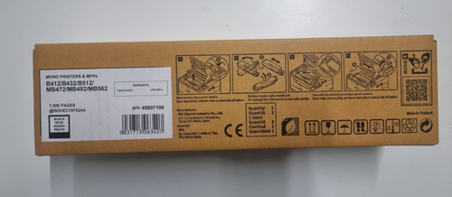 Genuine oki 45807106 black - oki,