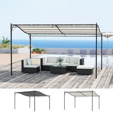 4 x 3 m Canopy Metal Wall