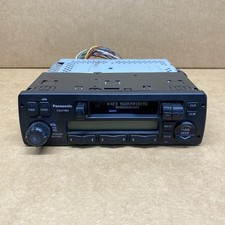 Panasonic Cassette Radio Receiver w/ Ford Security Mounting Lock (Fits Others)