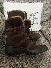 Ara Brown Furry Lined Cosy
