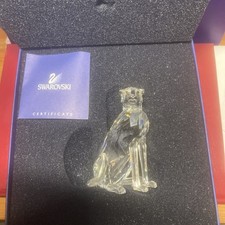 Swarovski Crystal Cheetah Figure #183225 Rare/Retired In Box